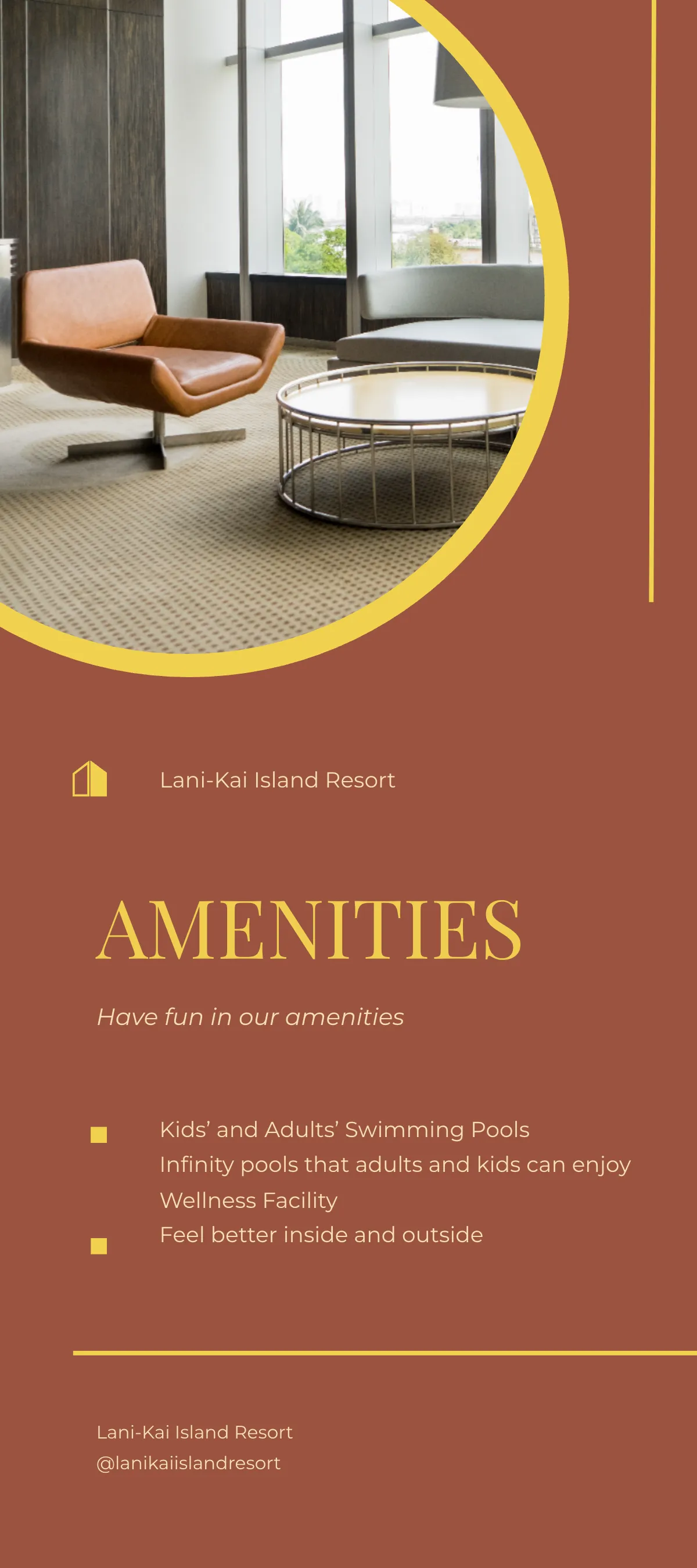 Free Vacation Hotel DL Card Template to Edit Online