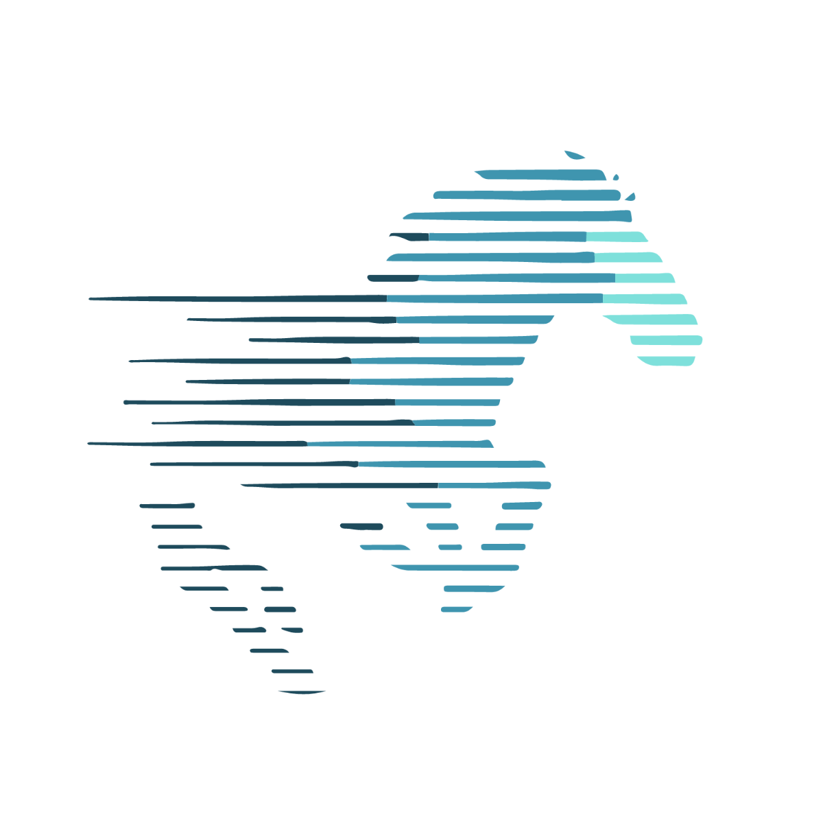 Abstract Horse clipart