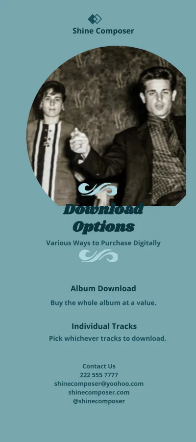 Free Classic Music DL Card Template to Edit Online
