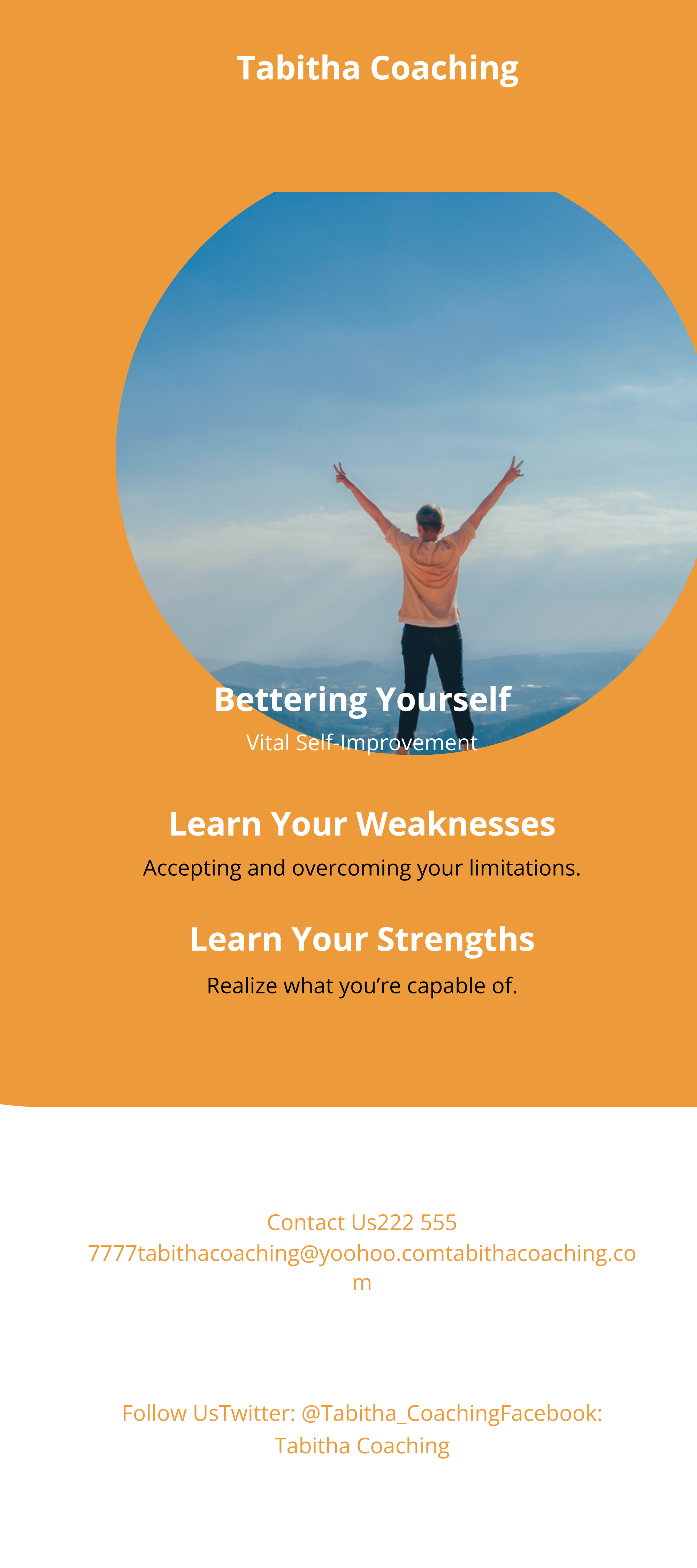 Free Coaching & Consulting DL Card Template to Edit Online
