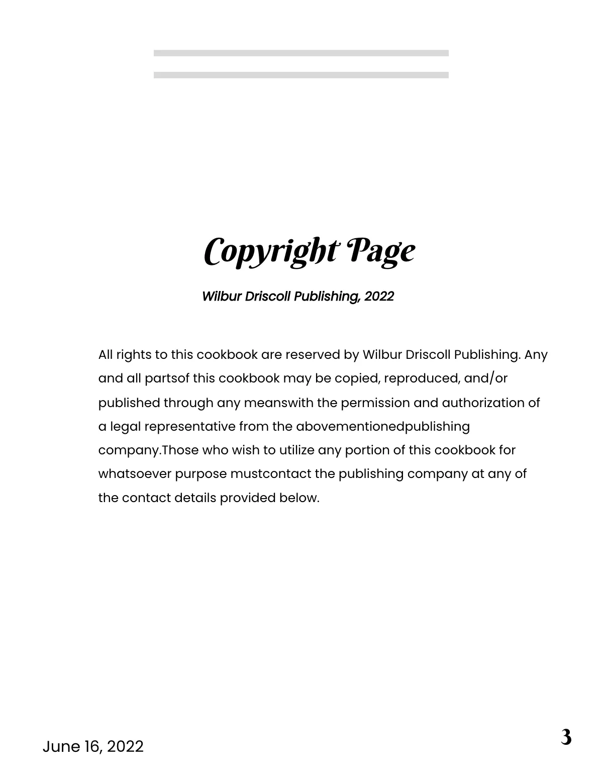 Free Chef Recipes Cookbook Template to Edit Online