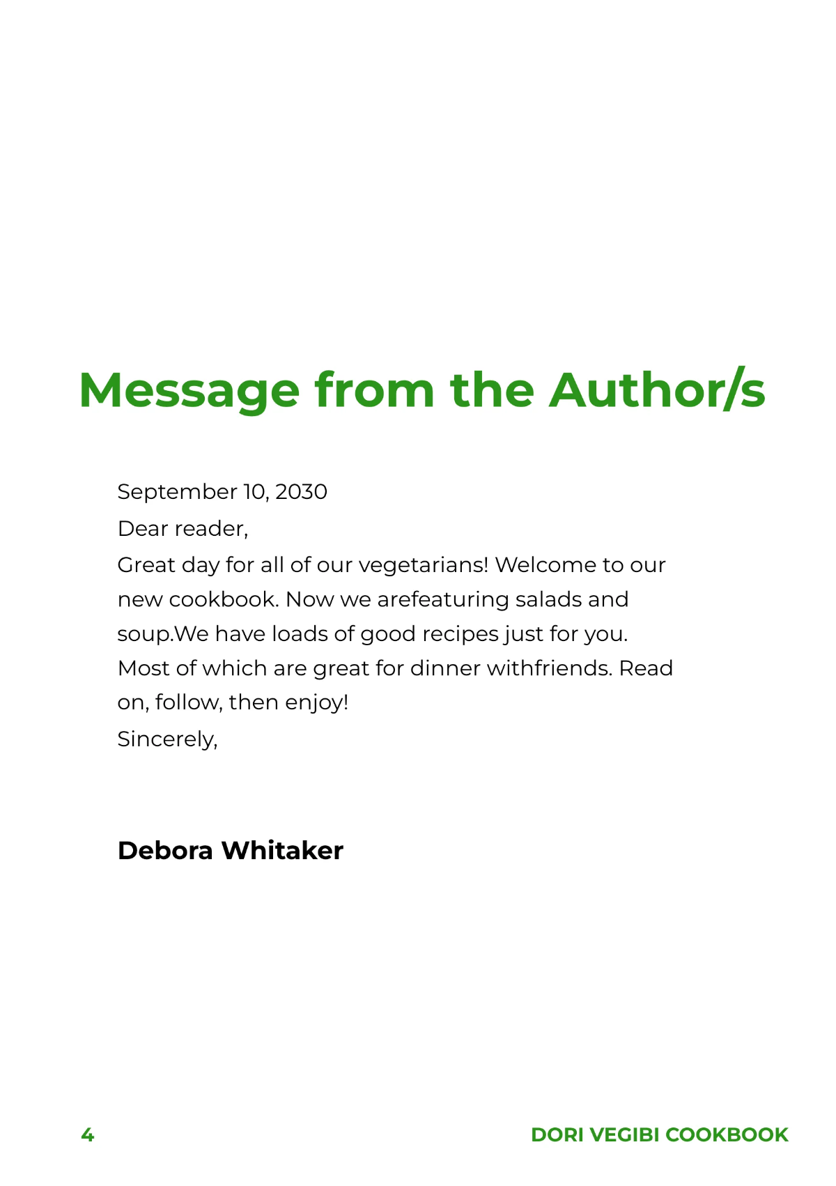 Free Chef A5 Cookbook Template to Edit Online