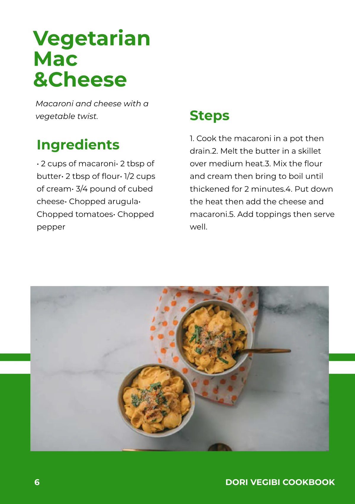 Free Chef A5 Cookbook Template to Edit Online