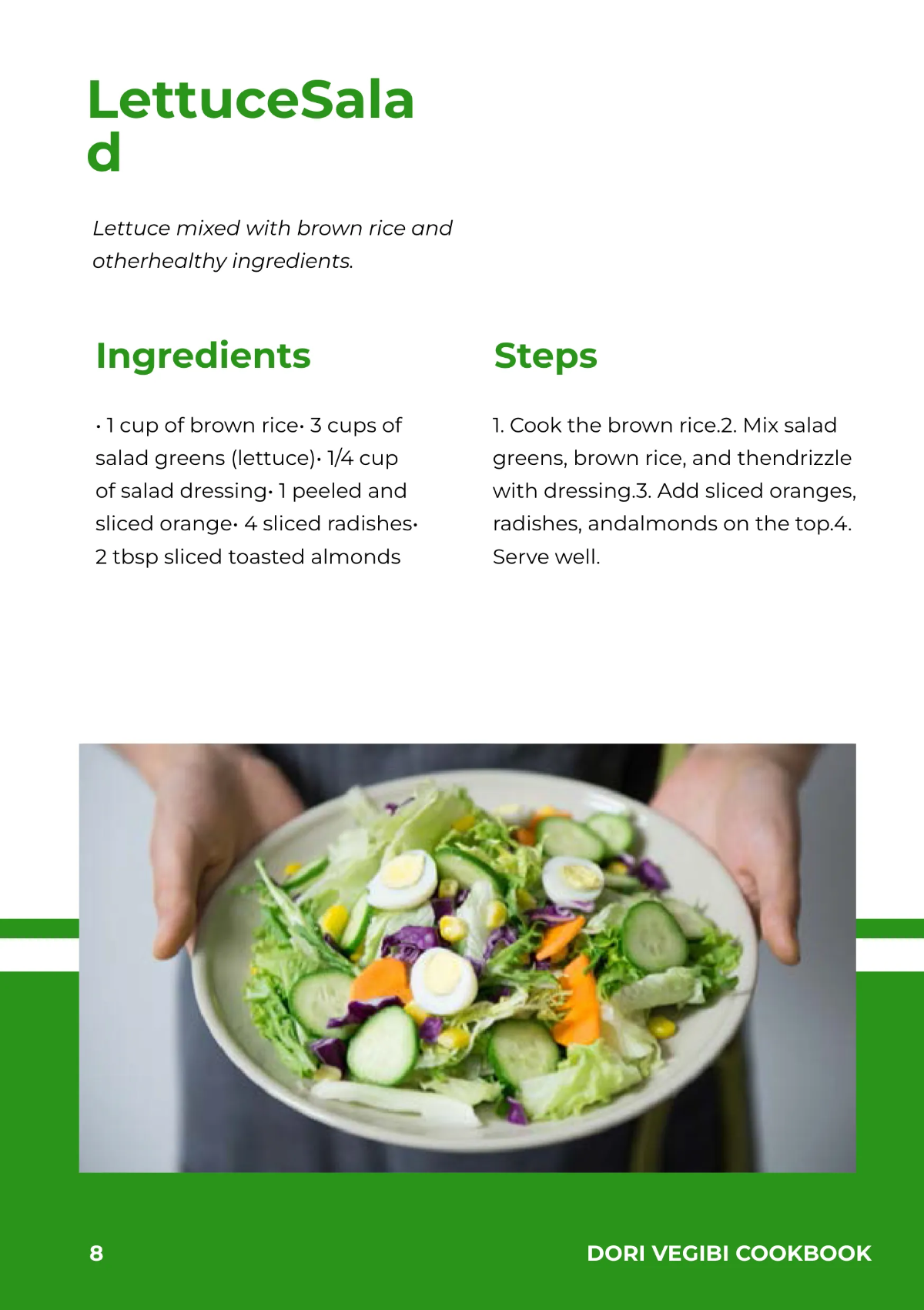 Free Chef A5 Cookbook Template to Edit Online