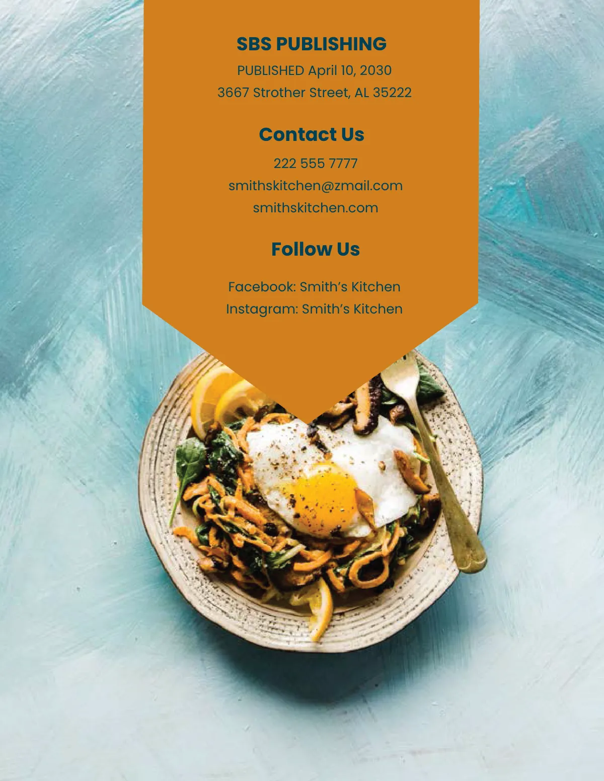 Free Creative Family Cookbook Template to Edit Online