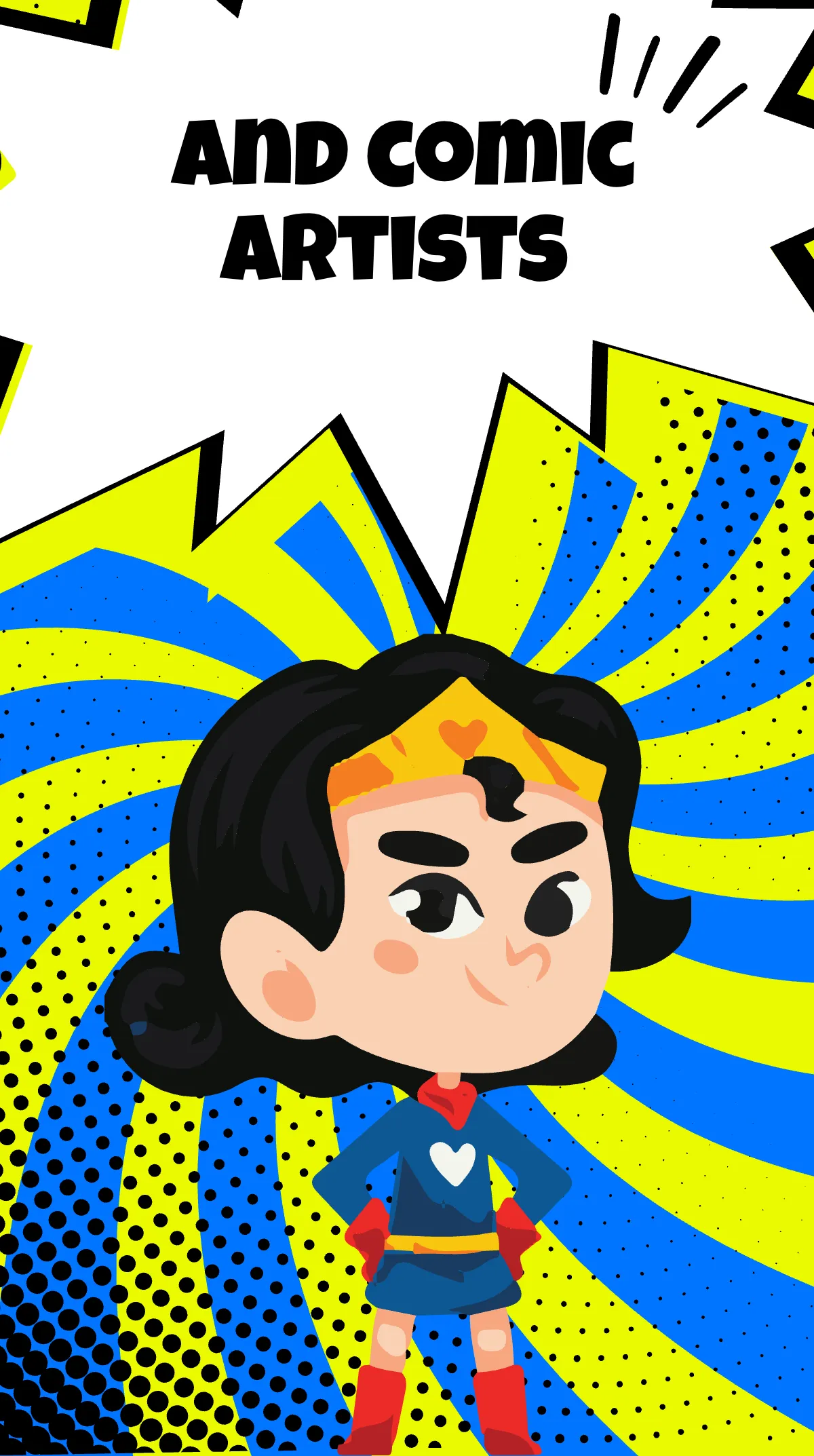 Free Comic Con Workshop Instagram Story Template to Edit Online