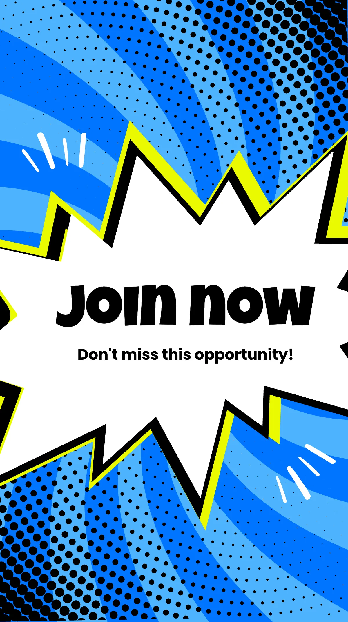 Free Comic Con Workshop Instagram Story Template to Edit Online