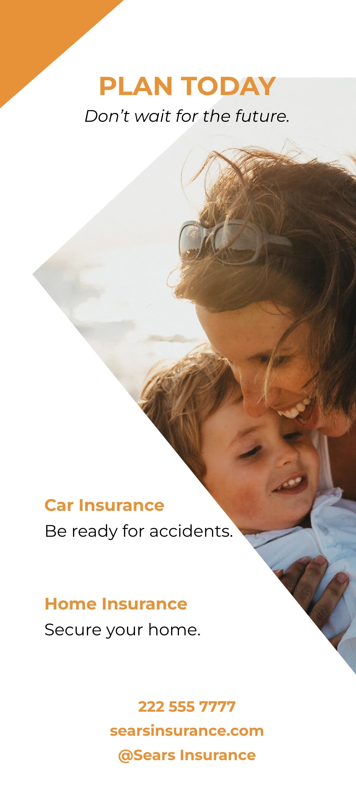 Free Sample Insurance Company DL Card Template to Edit Online