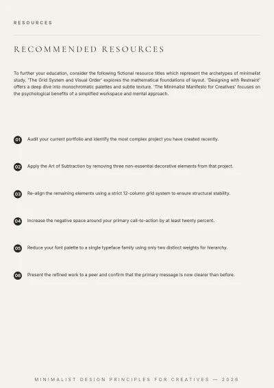 Free Minimalist eBook Template to Edit Online