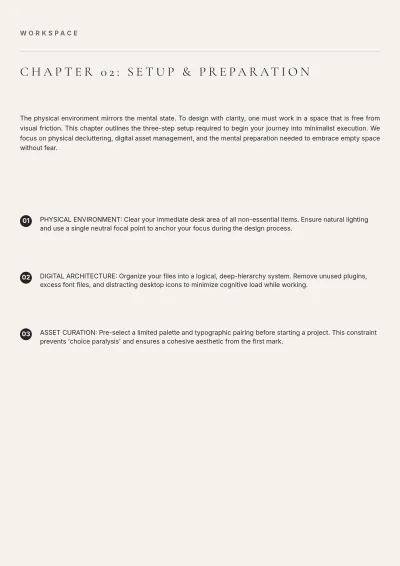 Free Minimalist eBook Template to Edit Online