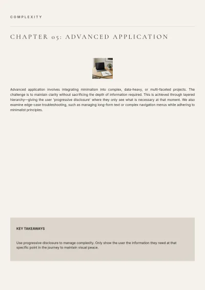 Free Minimalist eBook Template to Edit Online