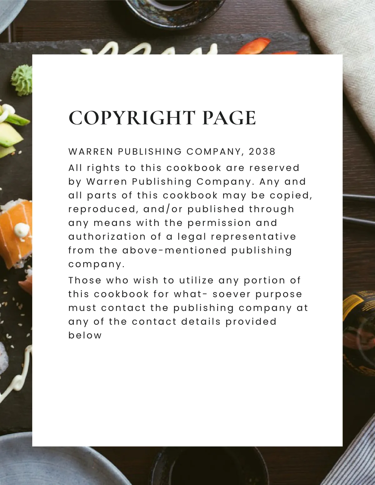 Free Modern Chef Cookbook Template to Edit Online