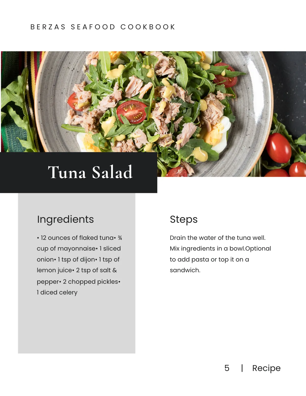 Free Modern Chef Cookbook Template to Edit Online