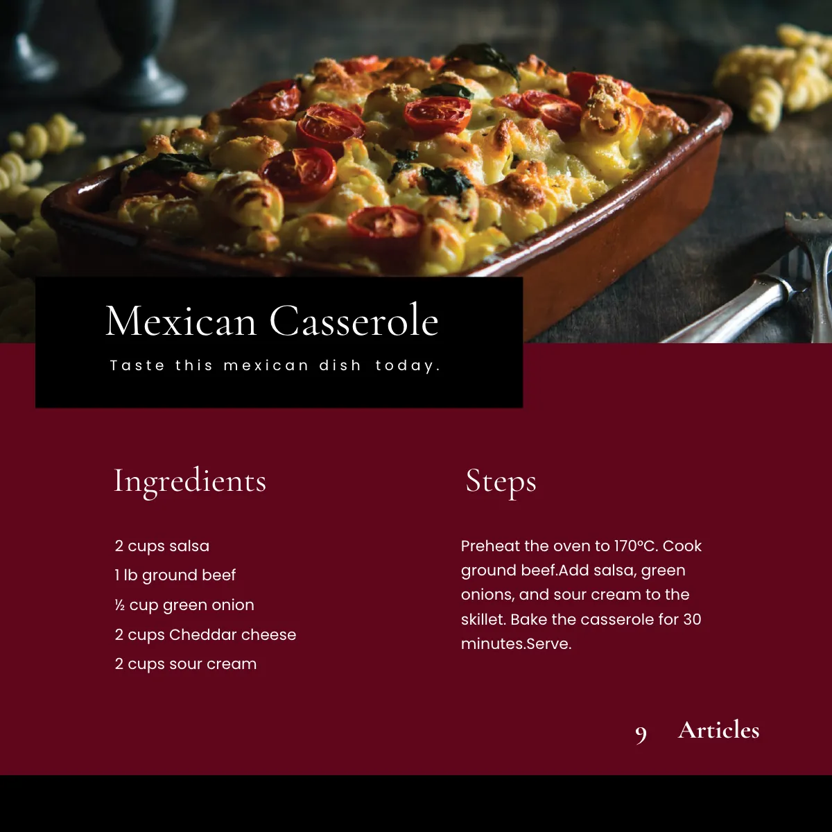 Free Square Family Cookbook Template to Edit Online