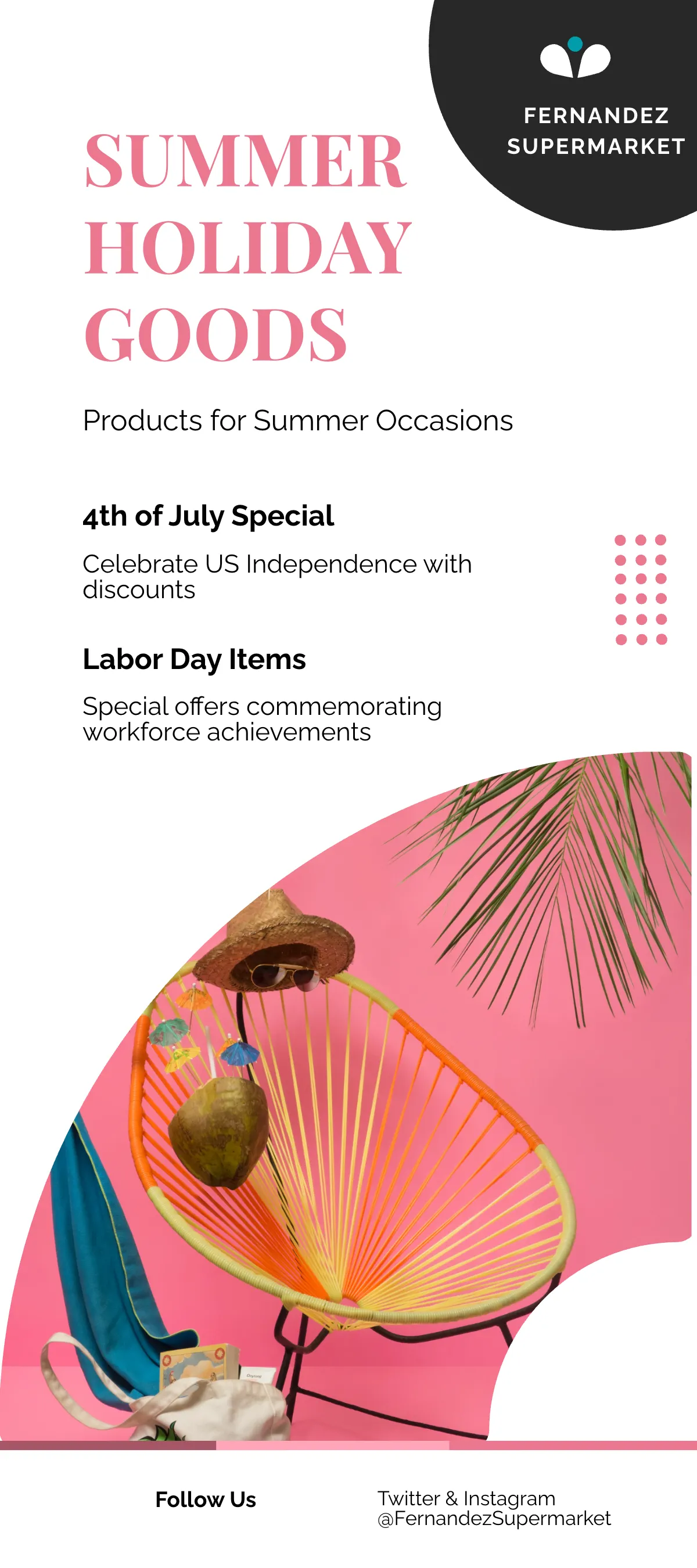 Free Summer Sale DL Card Template to Edit Online