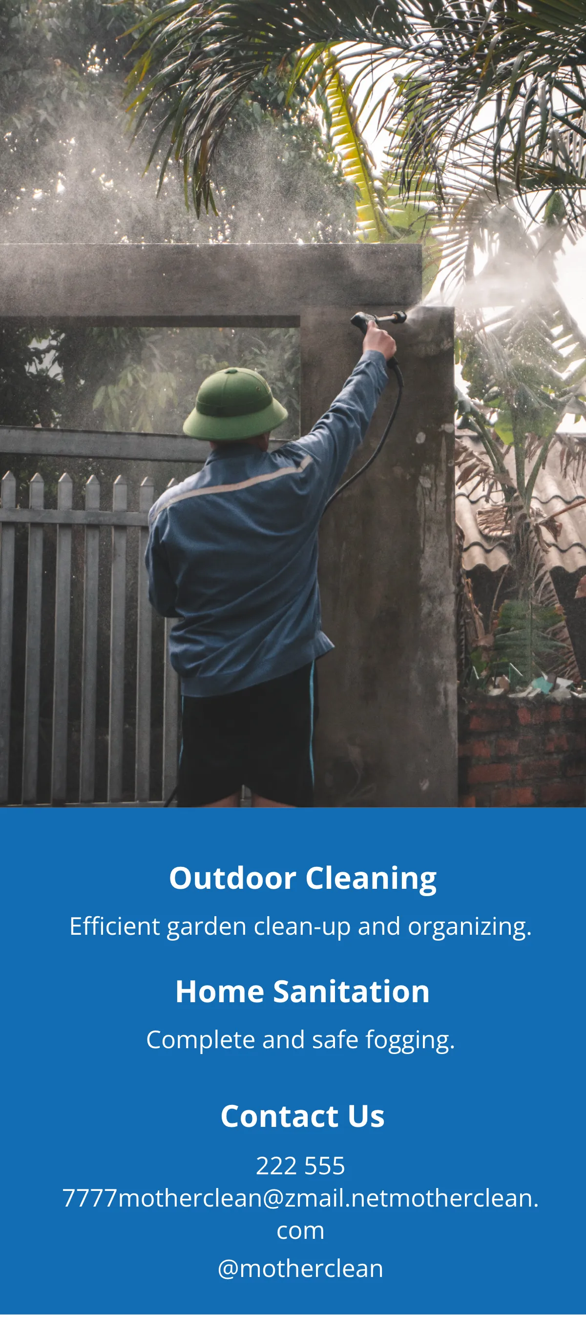 Free House Cleaning Service DL Card Template to Edit Online