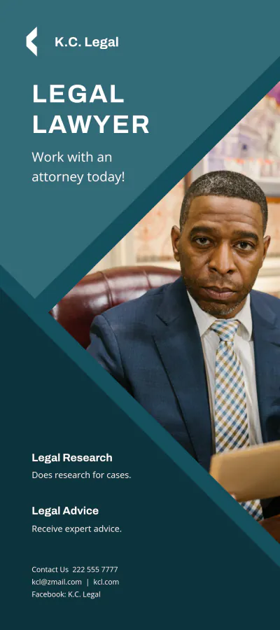 Free Legal Lawyer DL Card Template to Edit Online