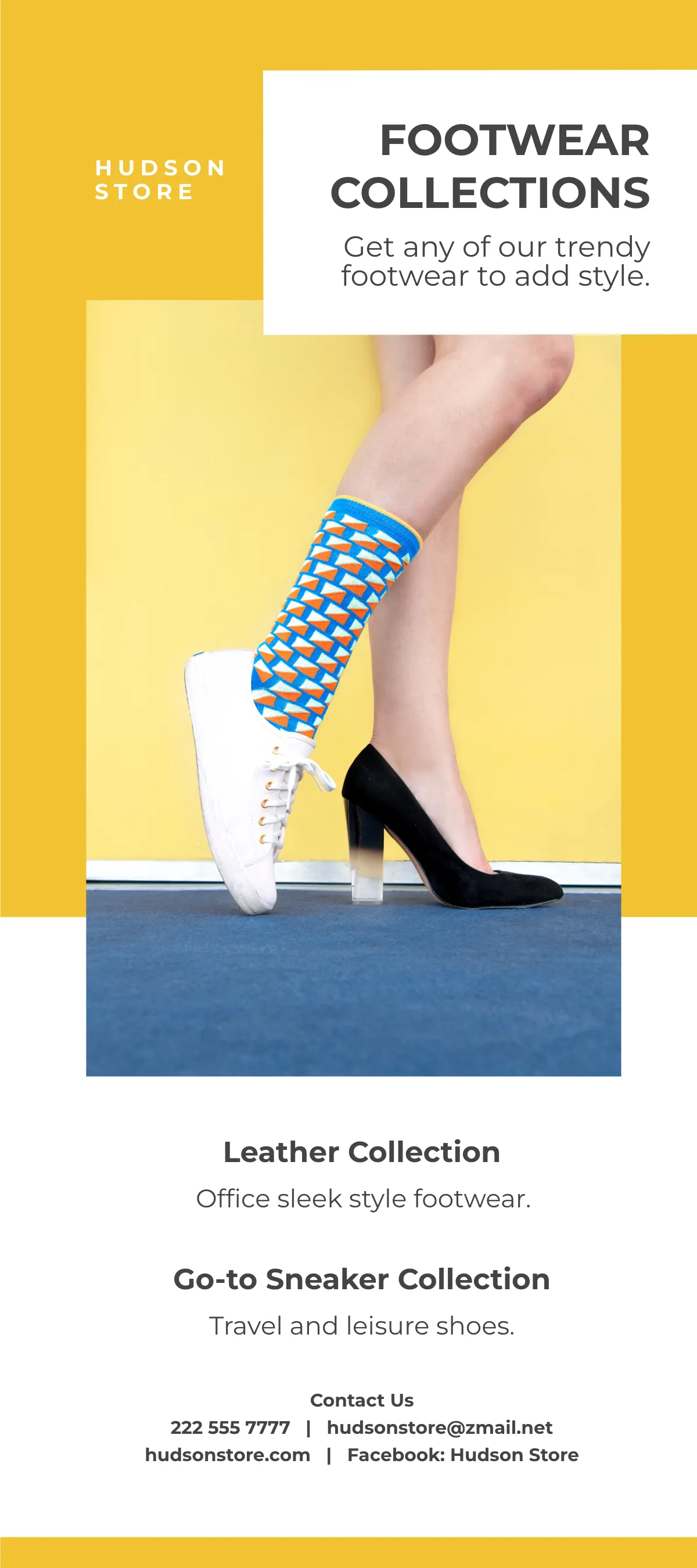 Free Modern Fashion DL Card Template to Edit Online