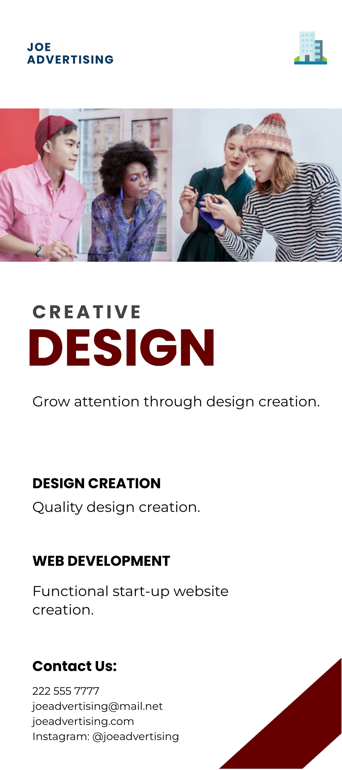 Free Business And Advertising DL Card Template to Edit Online