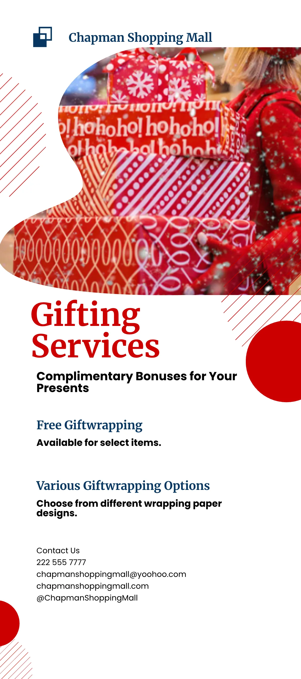 Free Winter Sale DL Card Template to Edit Online