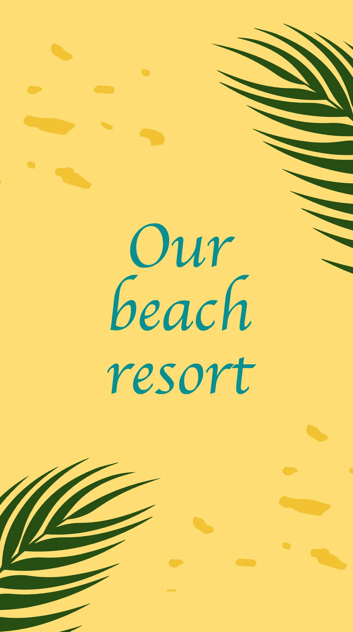 Free Beach Resort Instagram Story Template to Edit Online