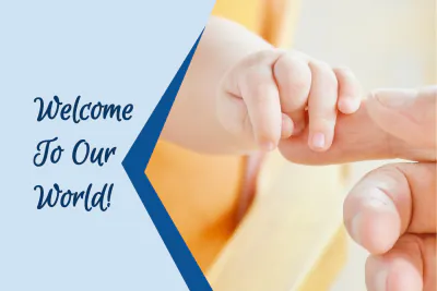 Free Welcome Baby Card Template to Edit Online