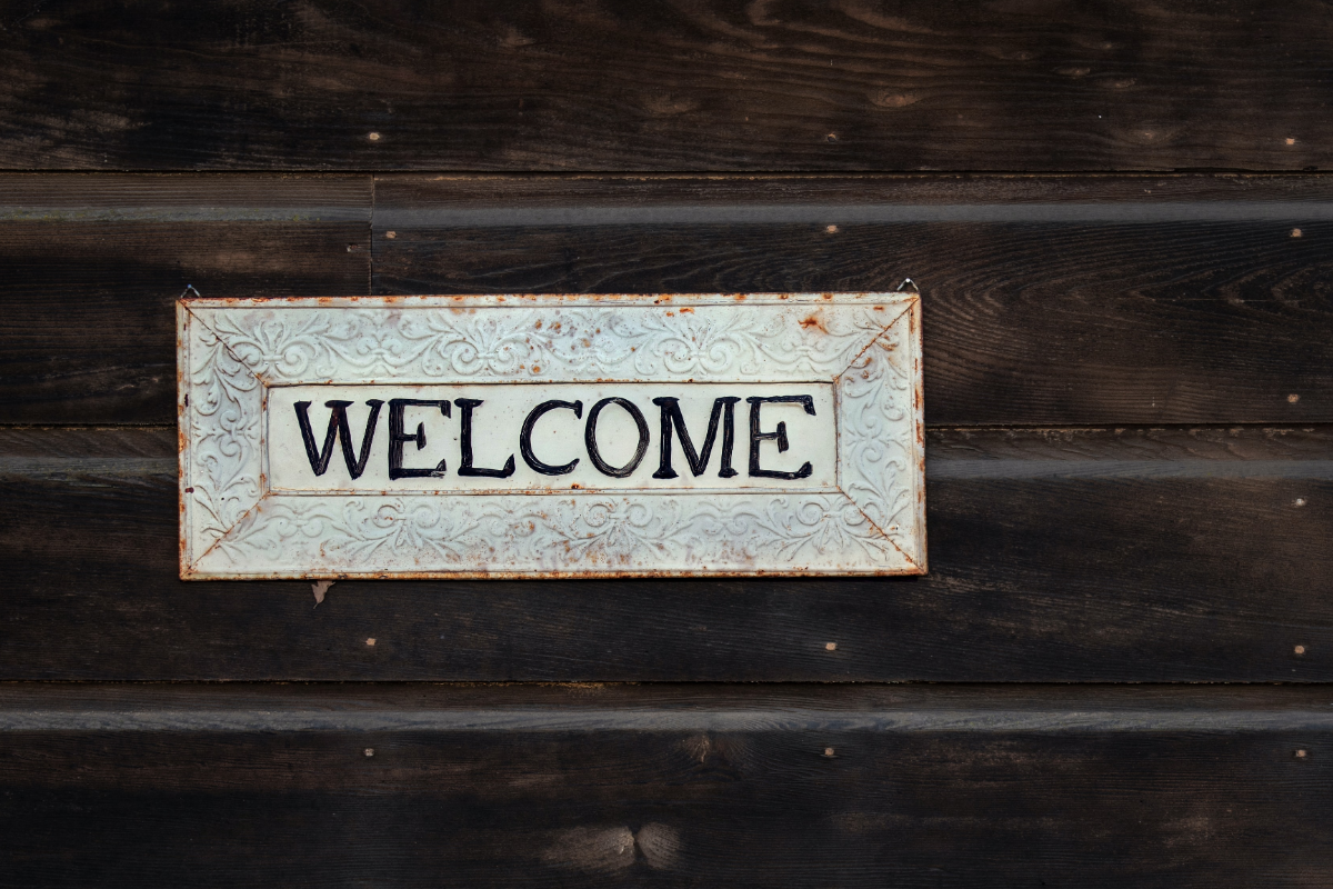 Free Welcome Card Template
