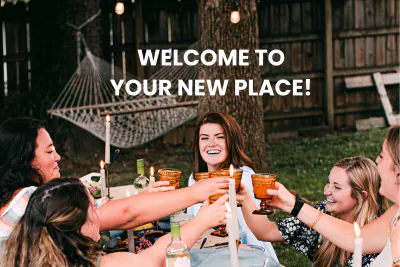 Free Welcome Party Card Template to Edit Online