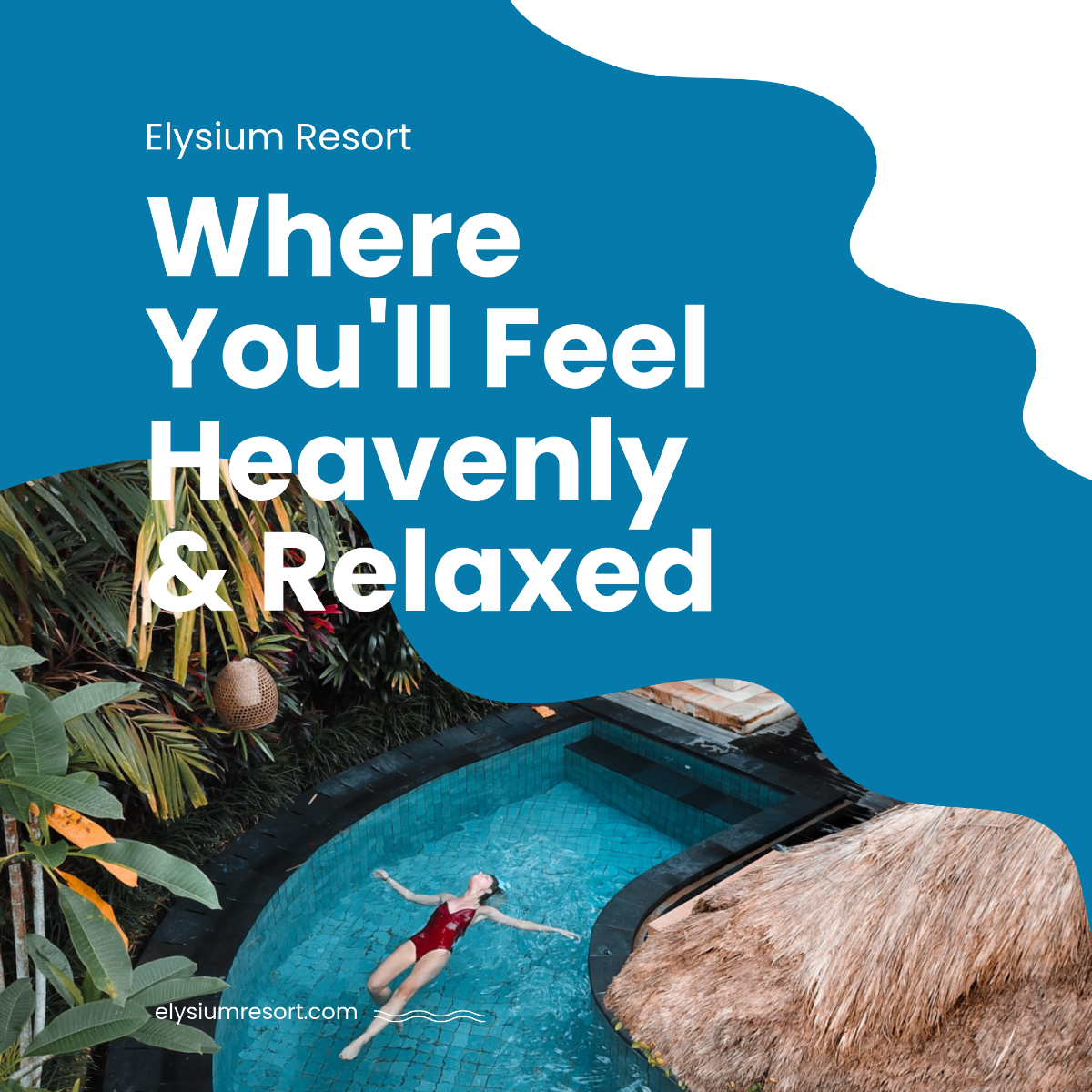 Free Resort Advertisement Instagram Post Template - Edit Online & Download