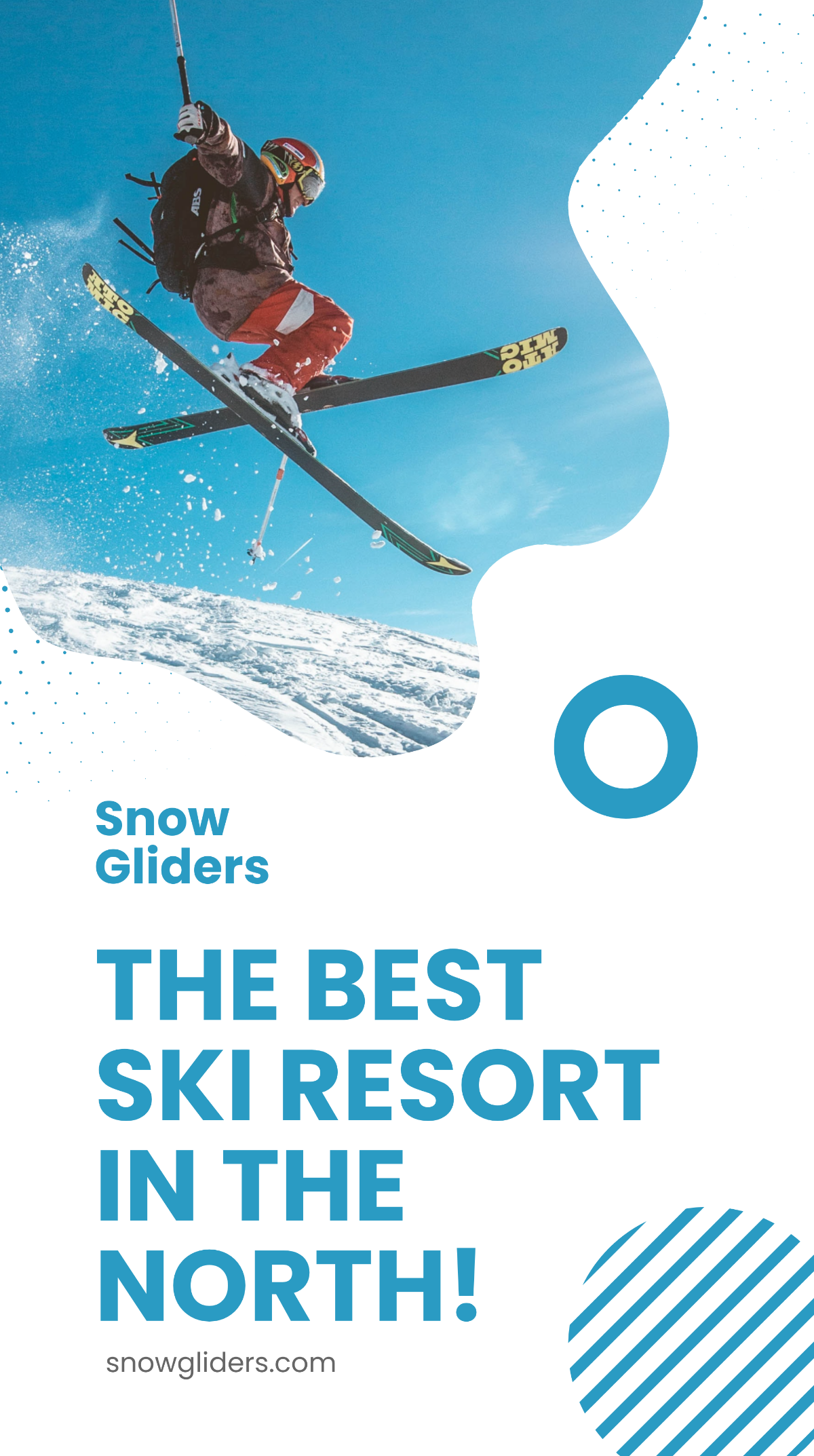 Free Ski Resort Instagram Story Template