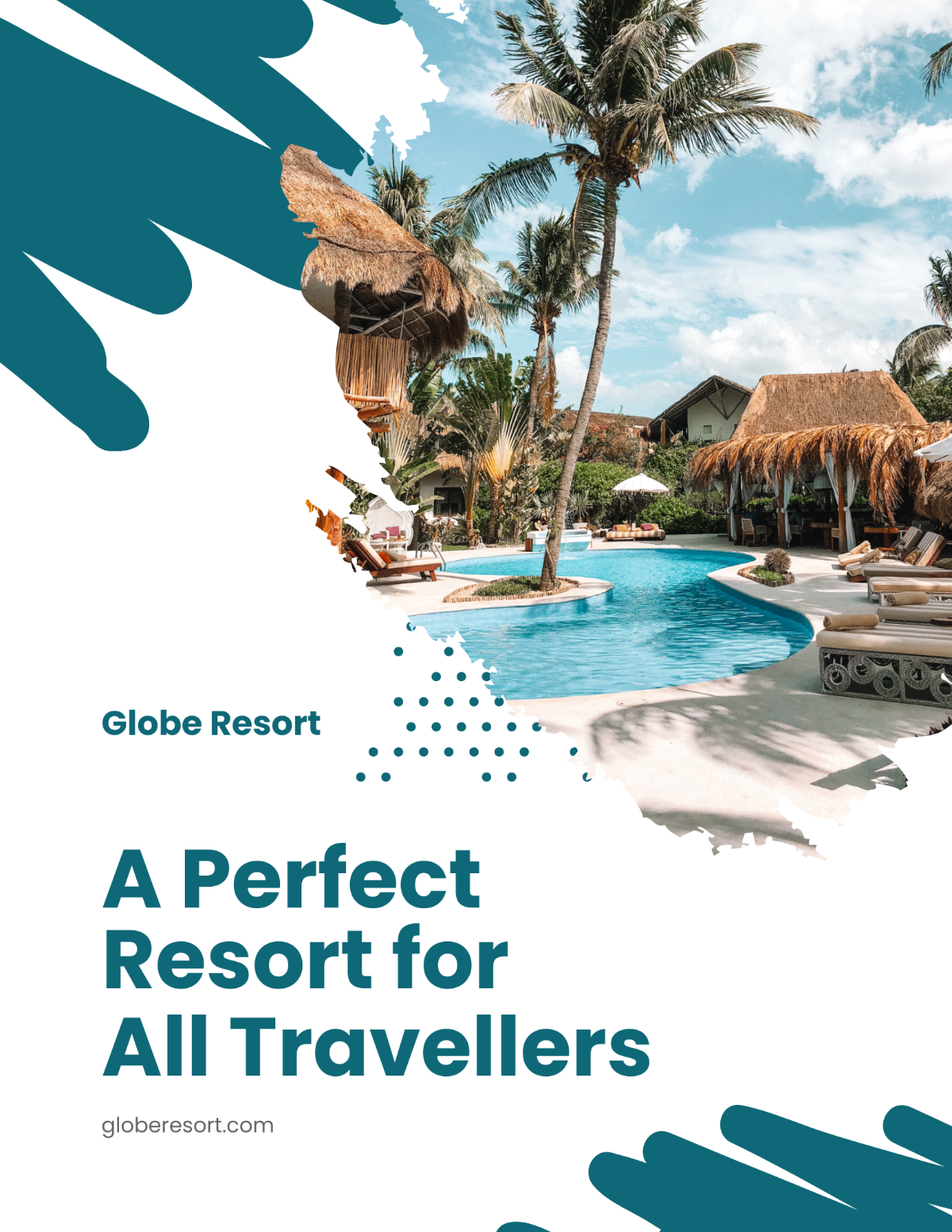 Travel Resort Flyer Template - Edit Online & Download