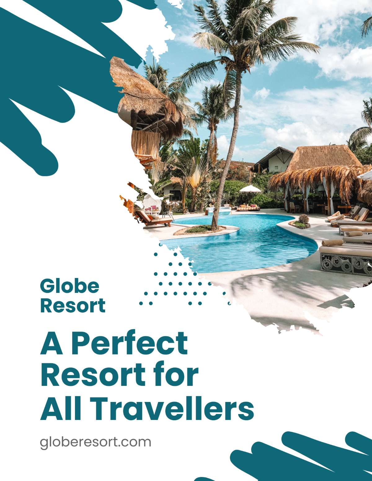 Travel Resort Flyer Template