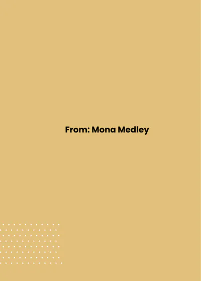 Free Simple Welcome Card Template to Edit Online