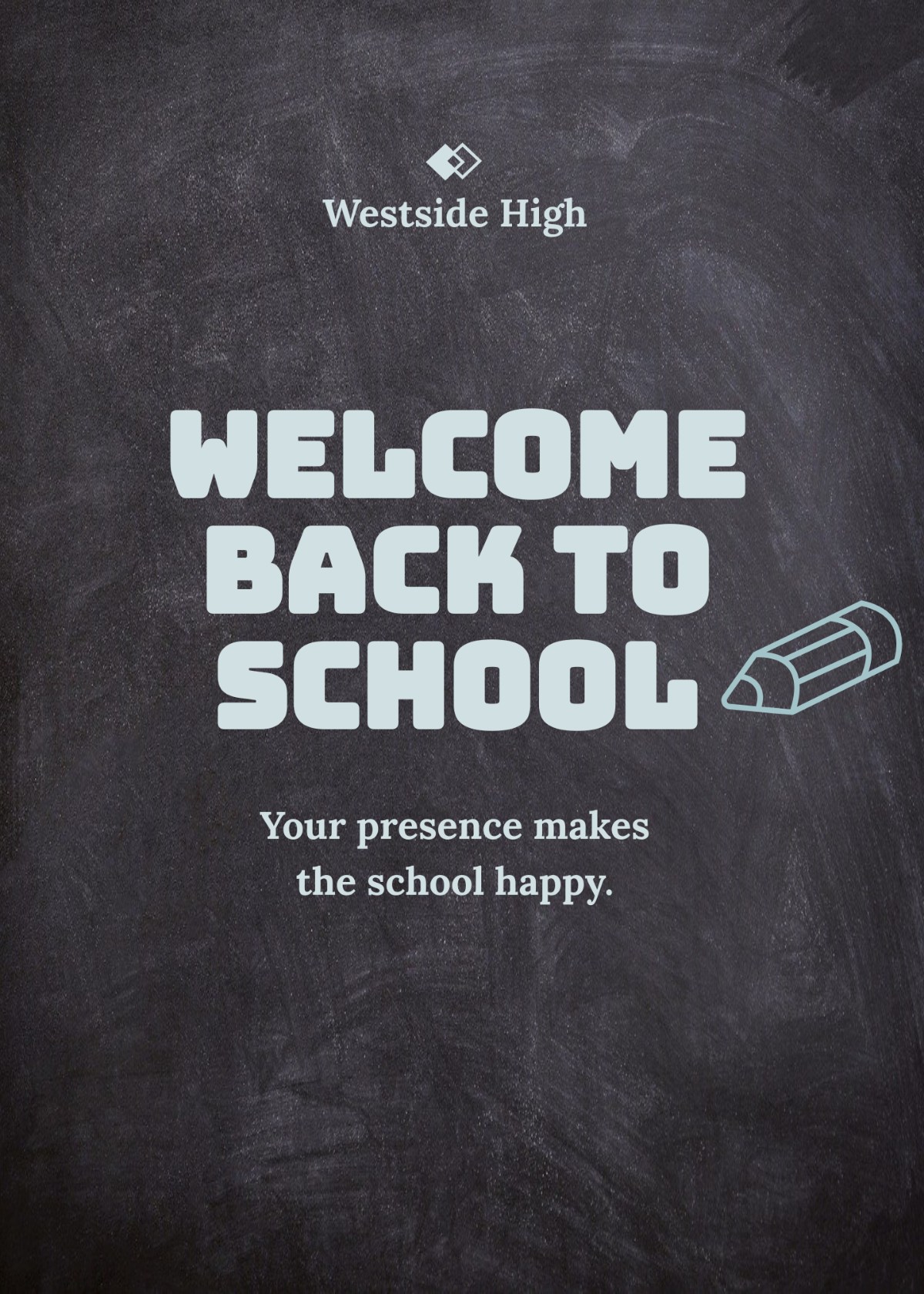 Welcome Back To School Card