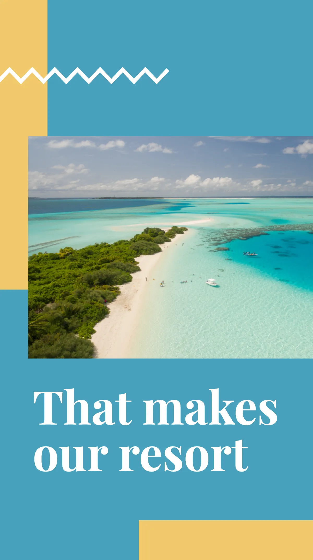 Free Modern Resort Instagram Story Template to Edit Online