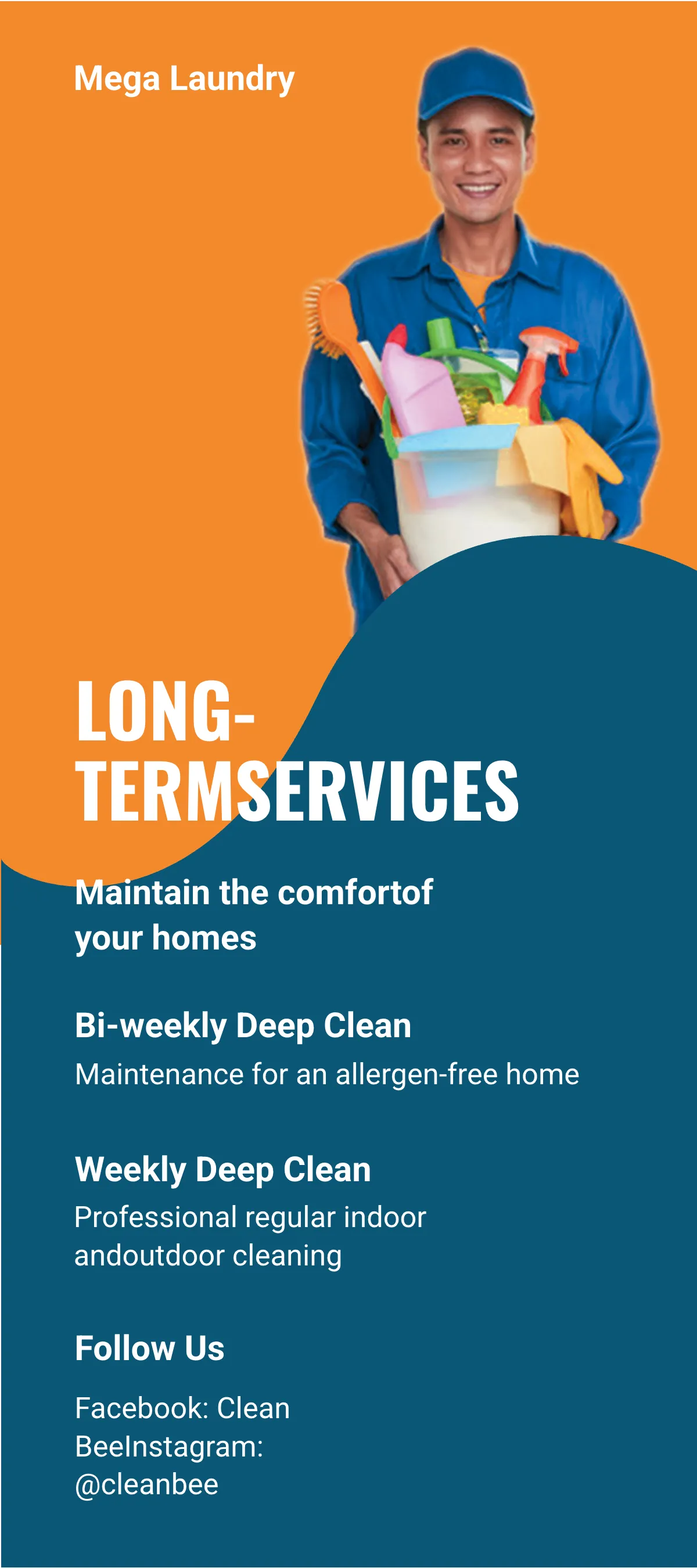 Free Housekeeping DL Card Template to Edit Online