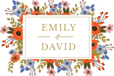 Free Digital Wedding Reception Card Template to Edit Online