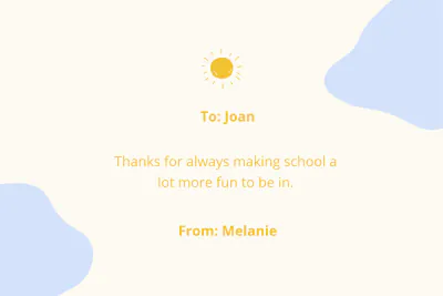 Free Simple Friendship Card Template to Edit Online