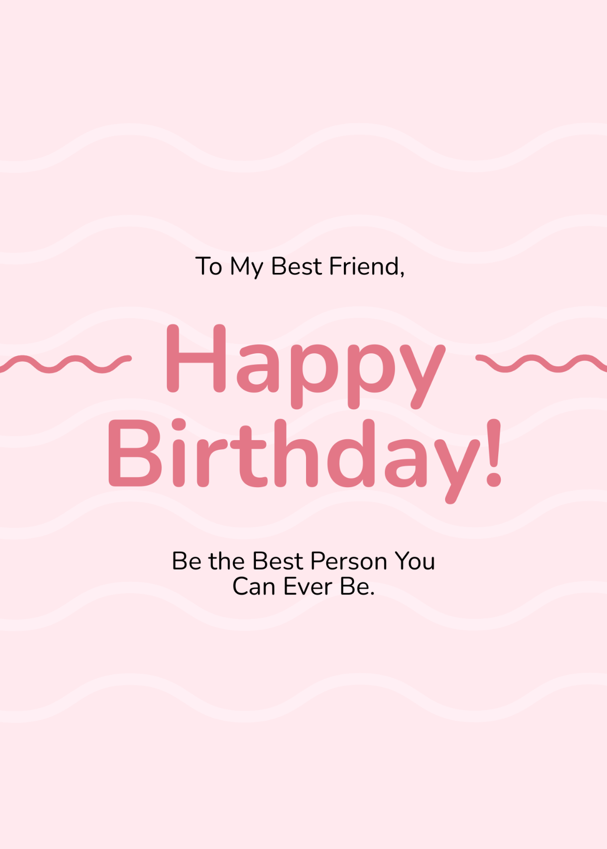 Free Floral Friendship Day Card Template to Edit Online