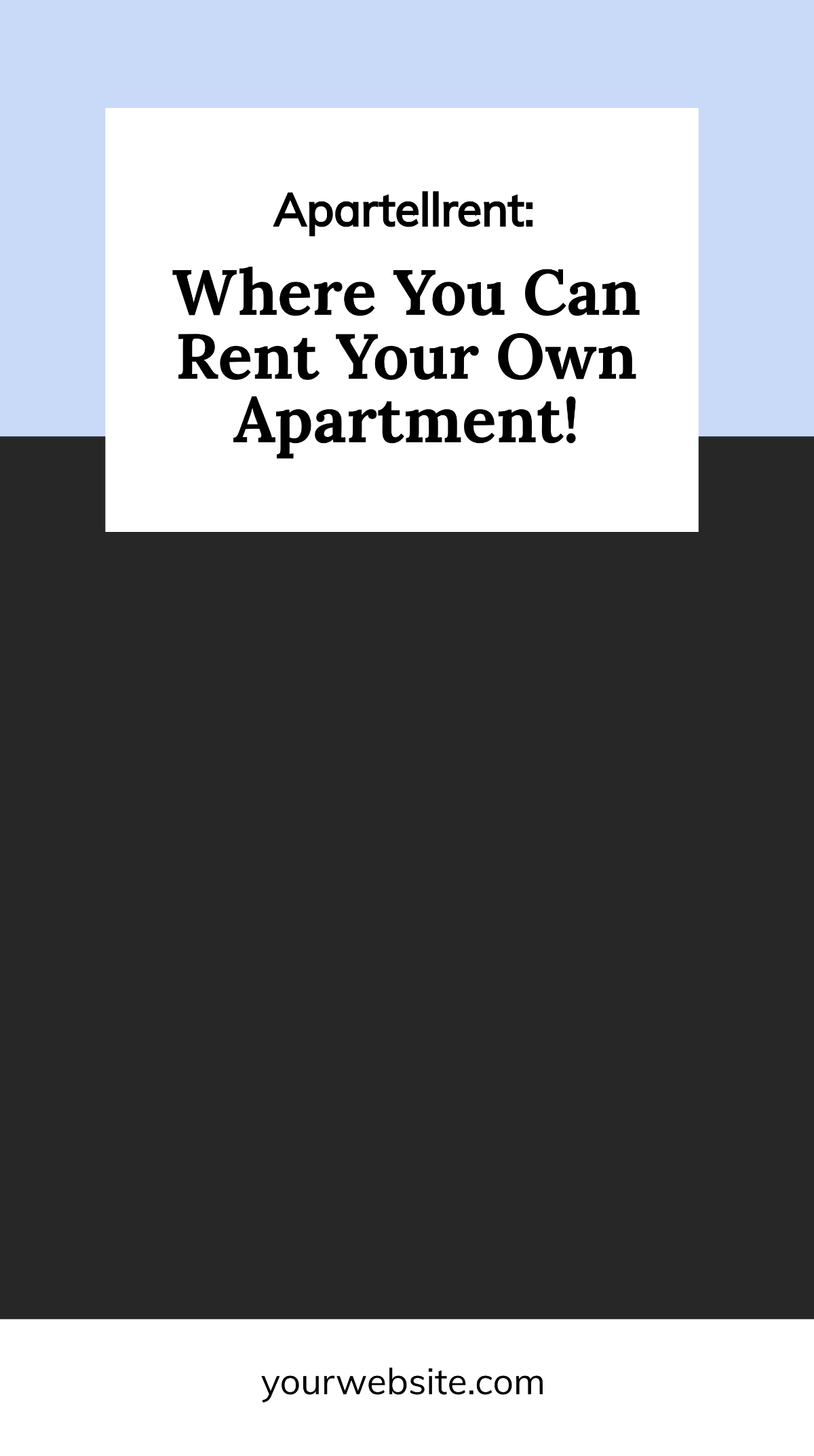 Apartment Rental Snapchat Geofilter Template