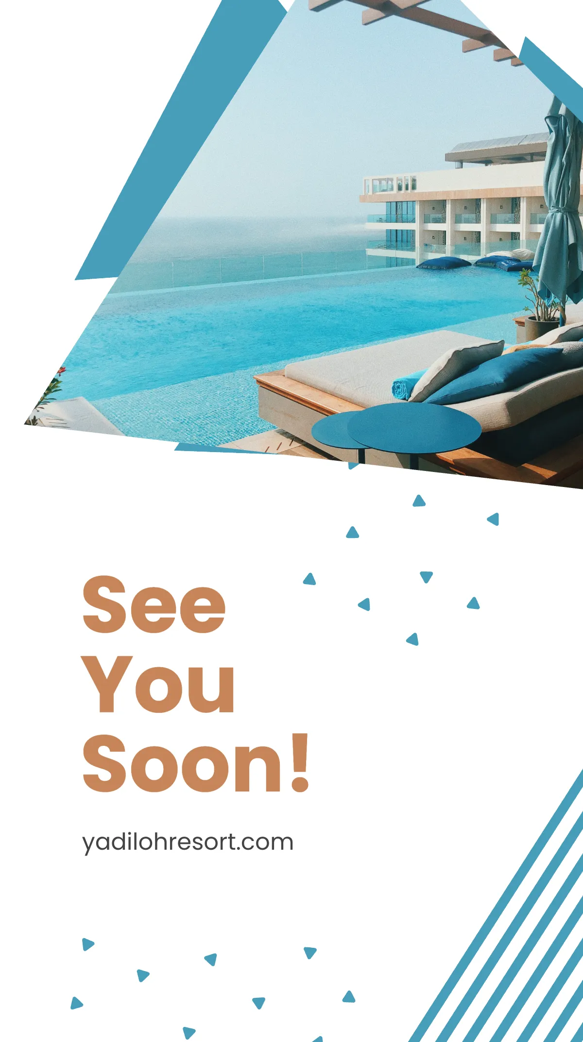 Free Holiday Resort Instagram Story Template to Edit Online