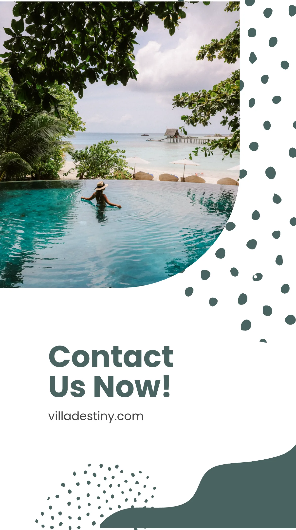 Free Villa Resort Instagram Story Template to Edit Online