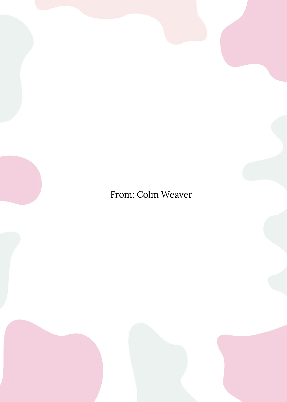 Free Modern Encouragement Card Template to Edit Online