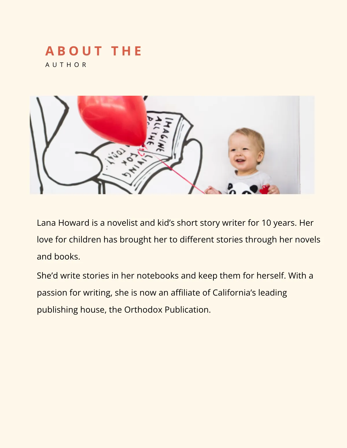 Free Children's eBook Template to Edit Online