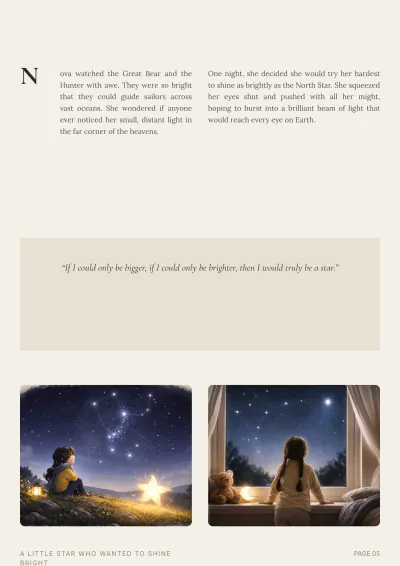 Free Children's eBook Template to Edit Online