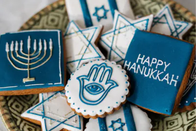 Free Happy Hanukkah Card Template to Edit Online