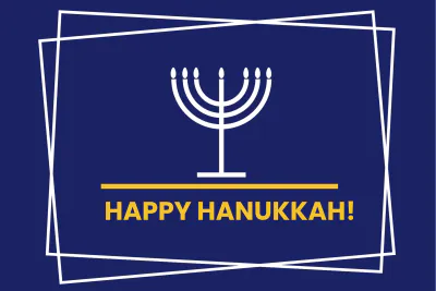 Free Sample Hanukkah Card Template to Edit Online