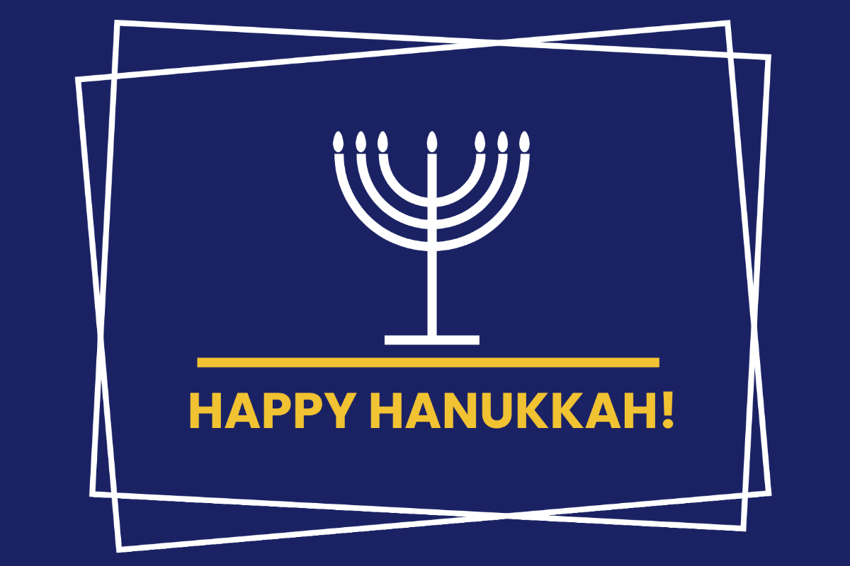 Sample Hanukkah Card