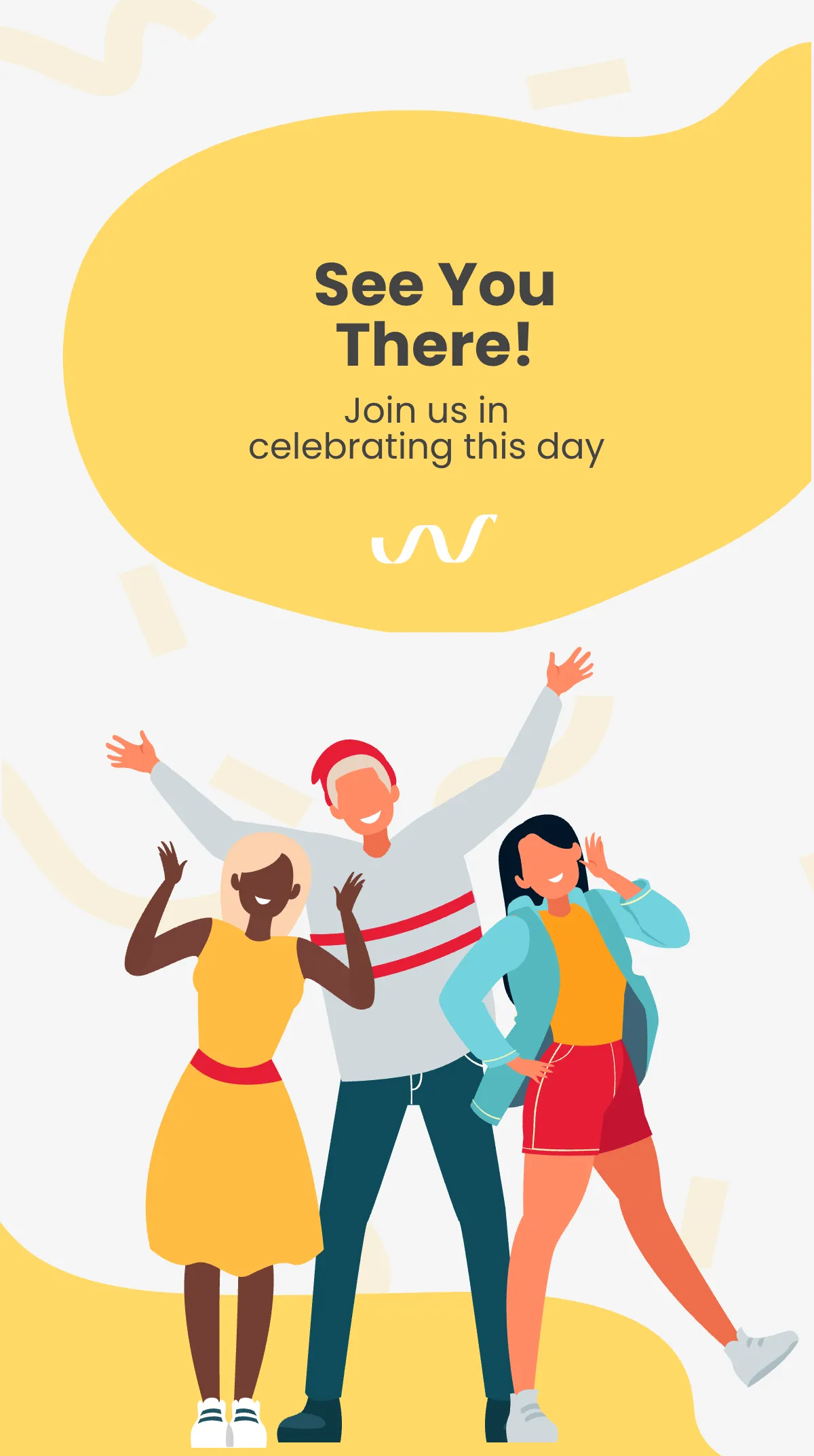 Free Friendship Day Celebration Instagram Story Template to Edit Online