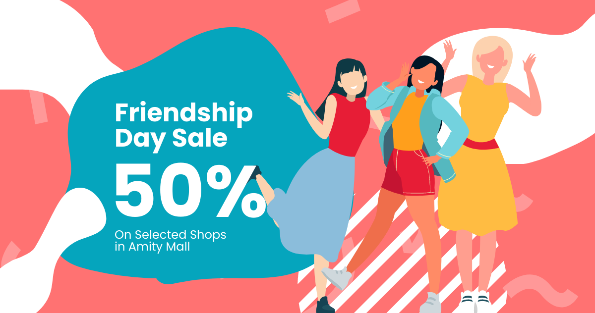 Friendship Day Sale Facebook Post Template
